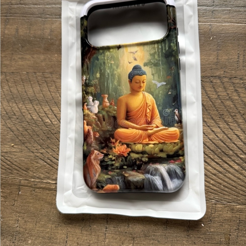 Buddha Design Phone Case - Multicolor-